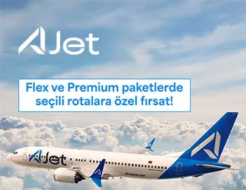 AJet ile Flex ve Premium Paketlerde Fırsat!